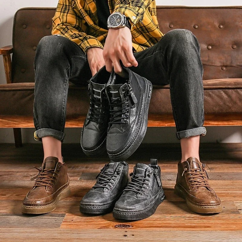 RAVEN: BOTAS TRIPLE COSTURA QUE DOMINAN LA CIUDAD