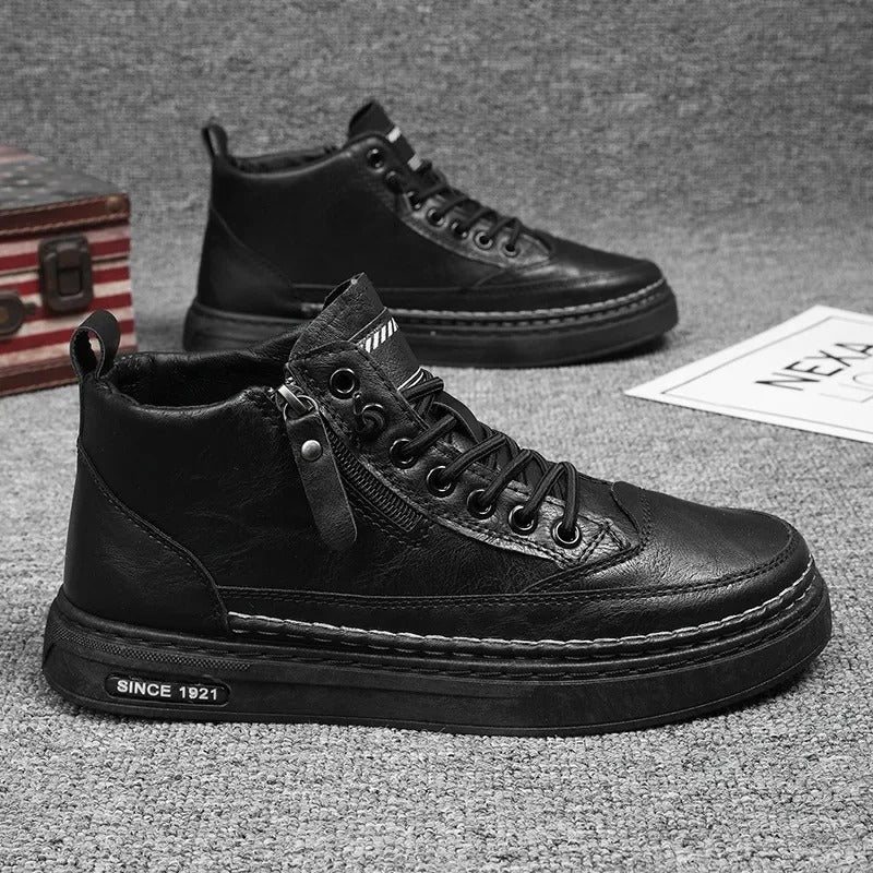 RAVEN: BOTAS TRIPLE COSTURA QUE DOMINAN LA CIUDAD